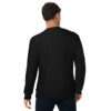 Unisex Eco Sweatshirt Black Back 65e0c156c27d3.jpg