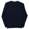 Unisex Eco Sweatshirt French Navy Back 65d74ed21d3cc.jpg