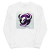 Unisex Eco Sweatshirt White Front 65d2172f3eefd.jpg