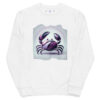 Unisex Eco Sweatshirt White Front 65d219ad8fba1.jpg