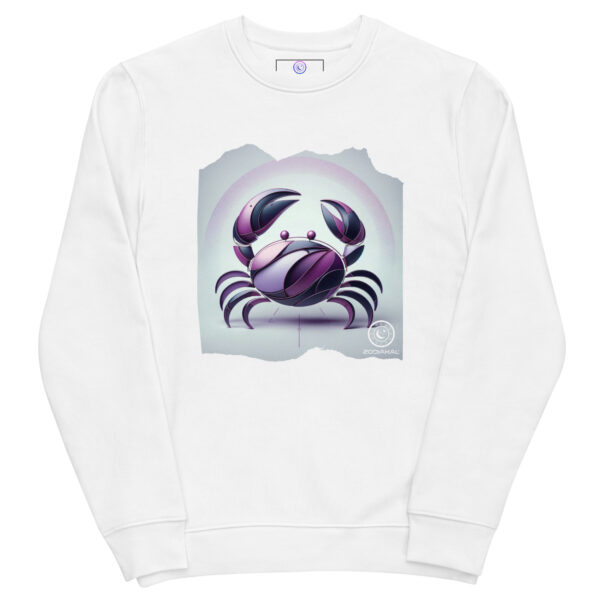 Unisex Eco Sweatshirt White Front 65d219ad8fba1.jpg