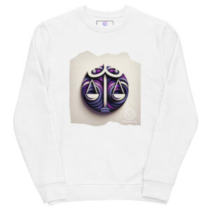 Unisex Eco Sweatshirt White Front 65d220721f3cd.jpg