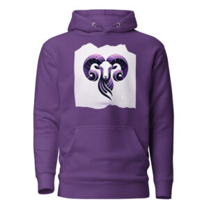 Unisex Premium Hoodie Purple Front 65d20f0496e0f.jpg