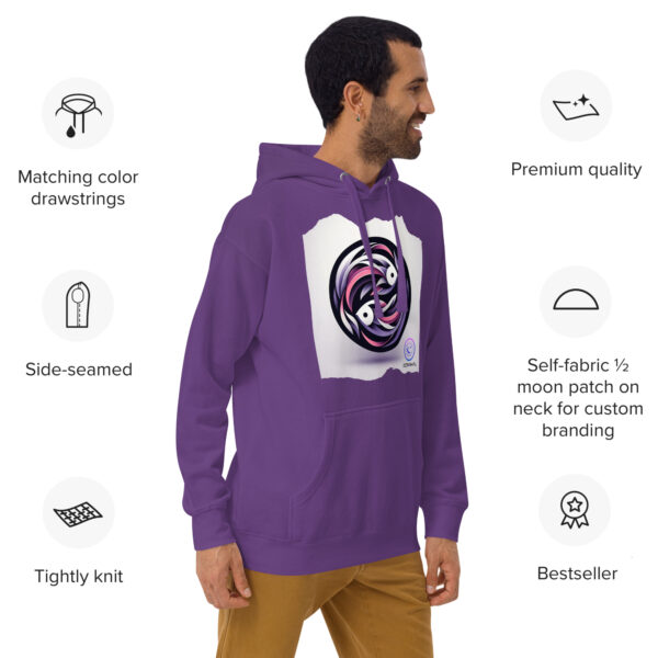 Unisex Premium Hoodie Purple Right Front 65d7523aa98af.jpg