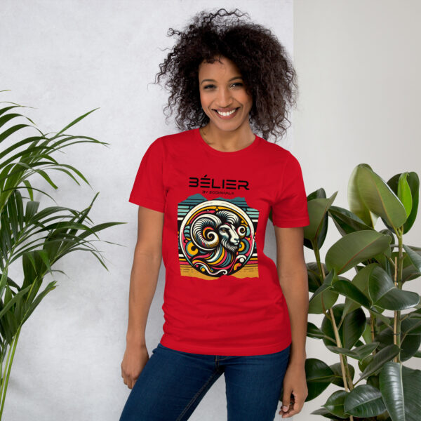 Unisex Staple T Shirt Red Front 65ca99d837ec3.jpg