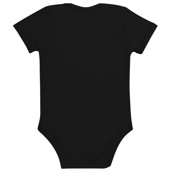 Organic Cotton Baby Bodysuit Black Back 65eda91e3d43d.jpg