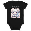 Organic Cotton Baby Bodysuit Black Front 65edaaf725014.jpg