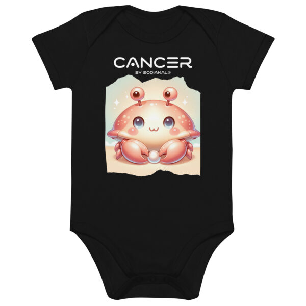 Organic Cotton Baby Bodysuit Black Front 65edc14c6109a.jpg