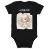 Organic Cotton Baby Bodysuit Black Front 65edc7cc5b0fb.jpg