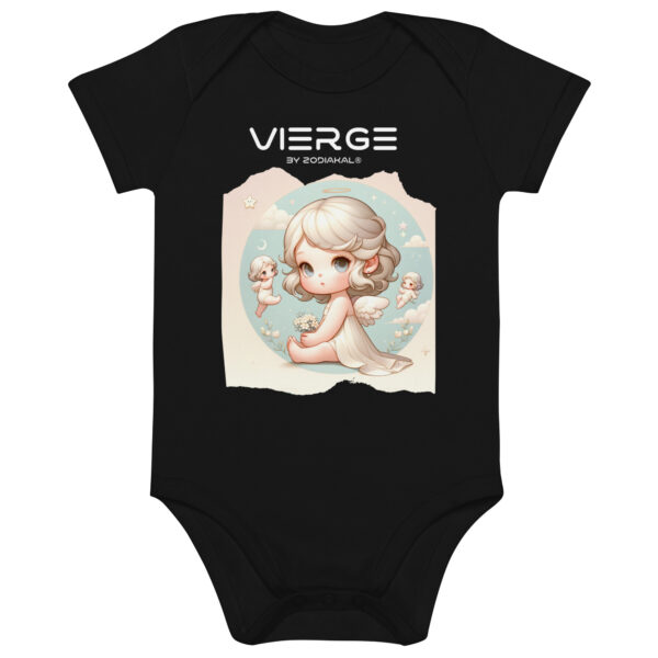 Organic Cotton Baby Bodysuit Black Front 65edc7cc5b0fb.jpg