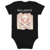 Organic Cotton Baby Bodysuit Black Front 65edc9dc94840.jpg