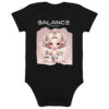 Organic Cotton Baby Bodysuit Black Front 65edca2e218e9.jpg