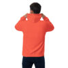 Unisex Eco Raglan Hoodie Burnt Orange Back 65f986b221164.jpg