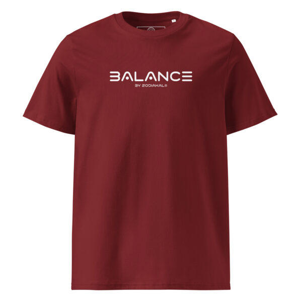 Unisex Organic Cotton T Shirt Burgundy Front 65fd562619f47.jpg