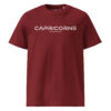 Unisex Organic Cotton T Shirt Burgundy Front 65fd5b409eab5.jpg