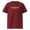 Unisex Organic Cotton T Shirt Burgundy Front 65fd5d066ab2f.jpg