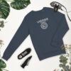 Unisex Organic Sweatshirt French Navy Front 2 6606ee2097722.jpg