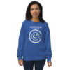 Unisex Organic Sweatshirt Royal Blue Front 66e3f8ab8ad78.jpg