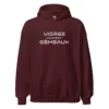 Unisex Heavy Blend Hoodie Maroon Front 671bd0c9d380e.jpg